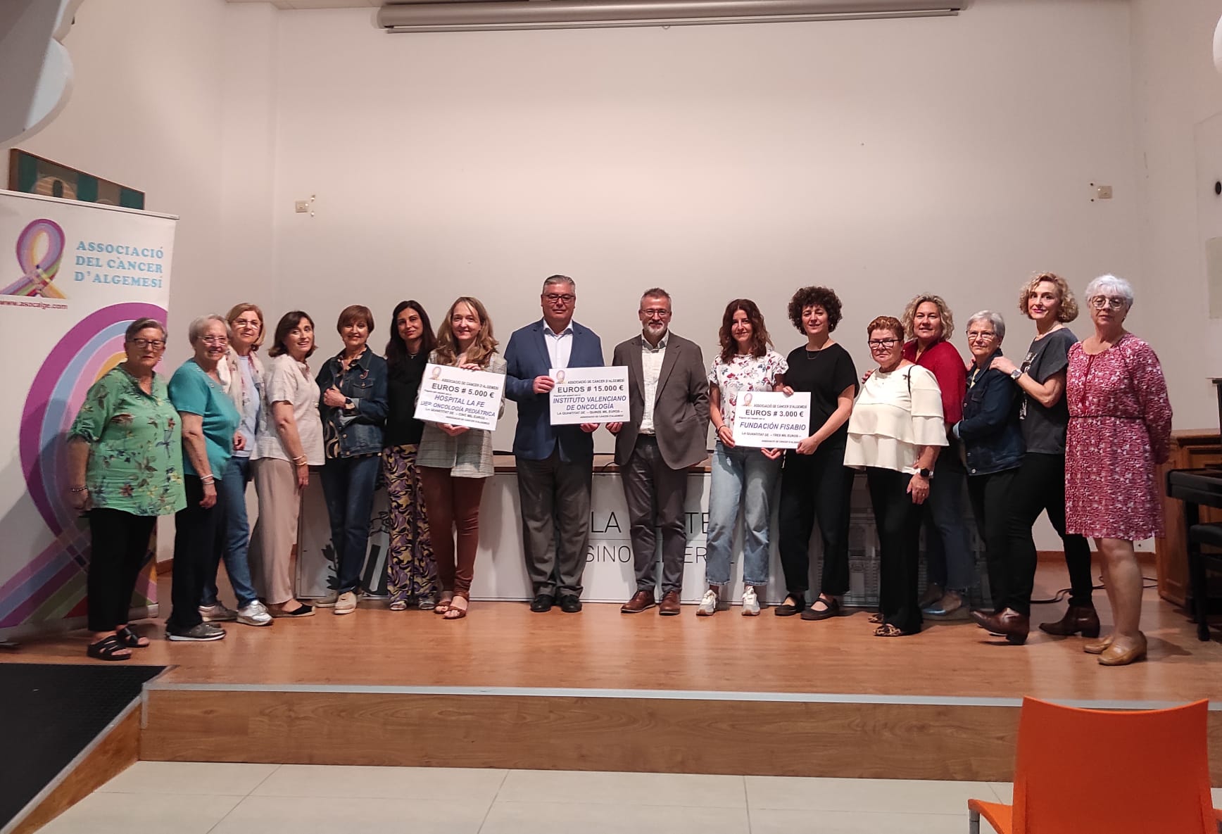 Donación Asociación Cáncer de Algemesí